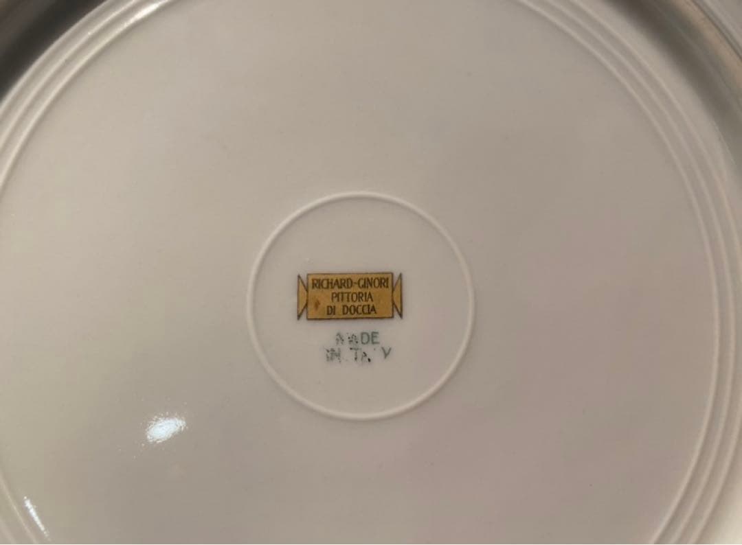 ジオ ポンティ サーカス プレート リチャード ジノリ