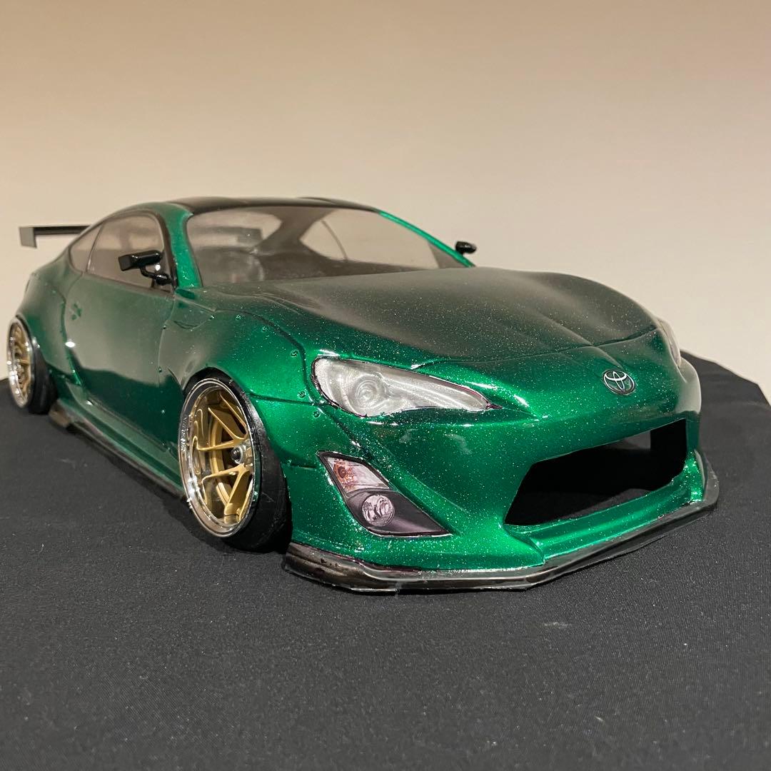 ディーライク トヨタ　86 1/10 ラジコンボディー　ドリフト　d-like