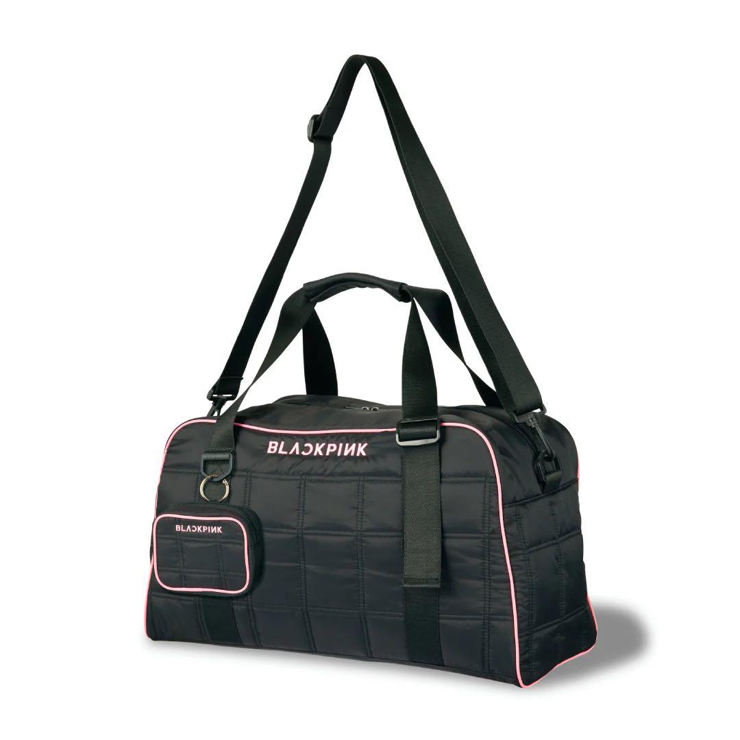 【新品未使用】ボストンバッグ&ポーチ BLACKPINK LOGO バック