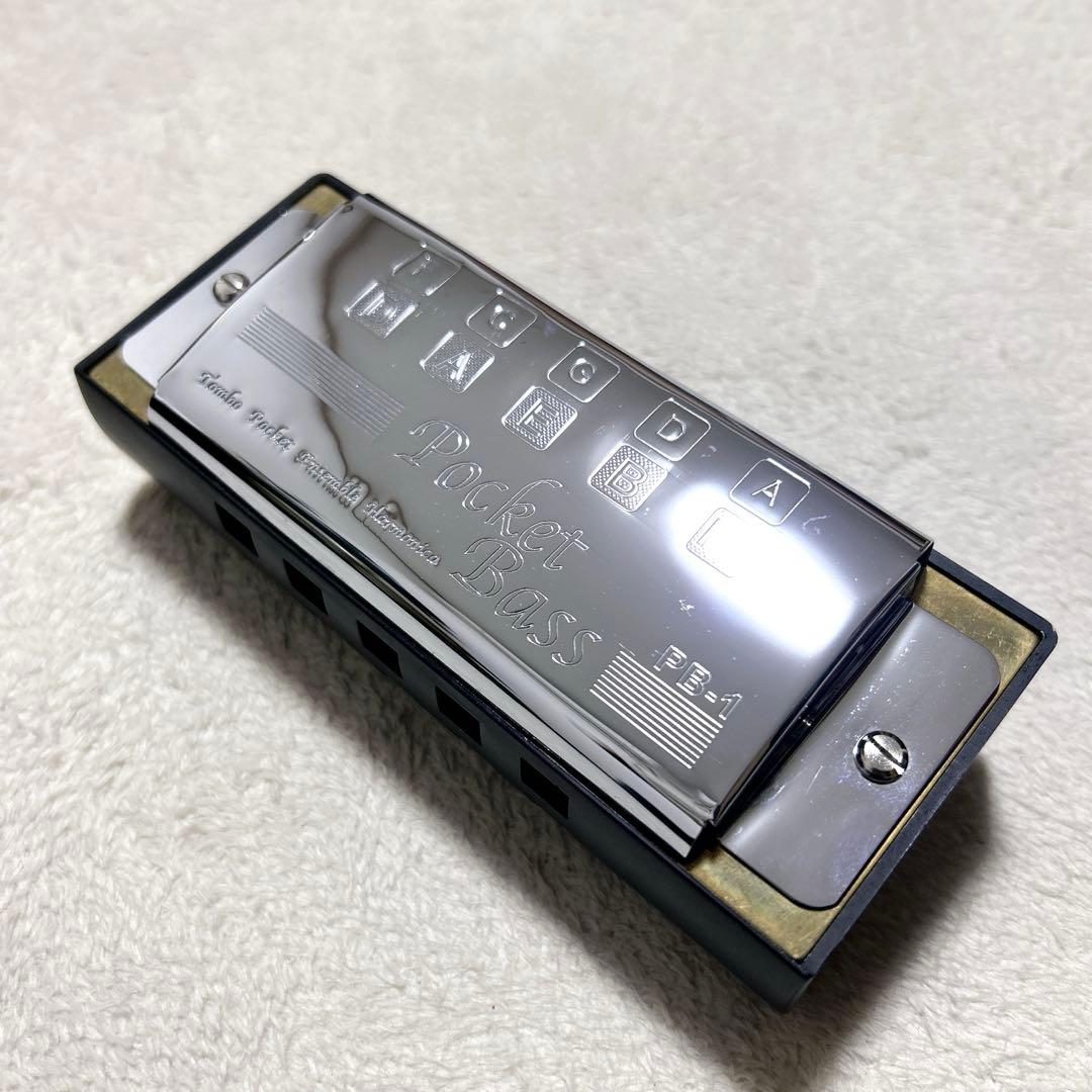 未使用級　希少 TOMBO Pocket Bass PB-1 ハーモニカ