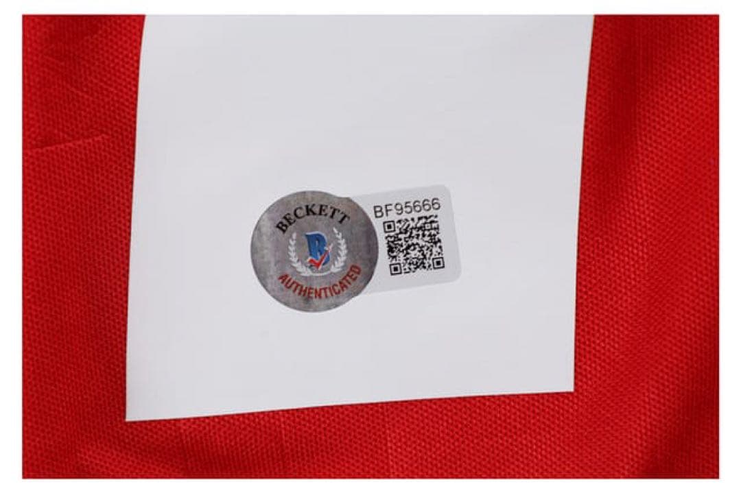 リバプール ダルグリッシュ サイン入り ユニフォーム ベケット鑑定済