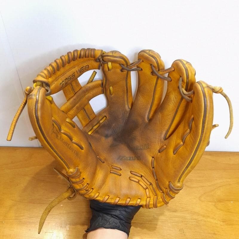 ミズノ マーベライト 限定モデル Mマークラベル 内野用 軟式グローブ