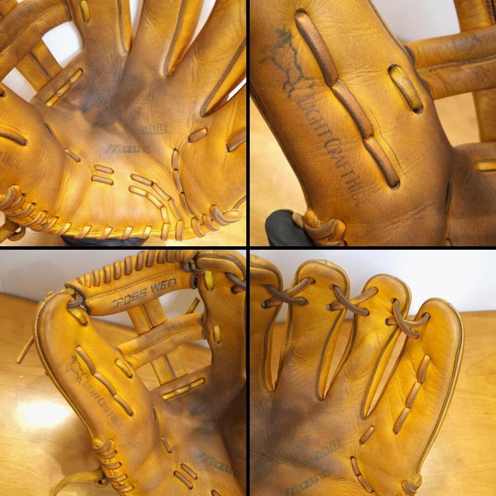 ミズノ マーベライト 限定モデル Mマークラベル 内野用 軟式グローブ