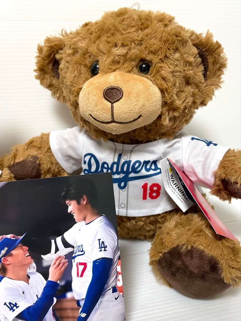 ロサンゼルス・ドジャース テディベアセット