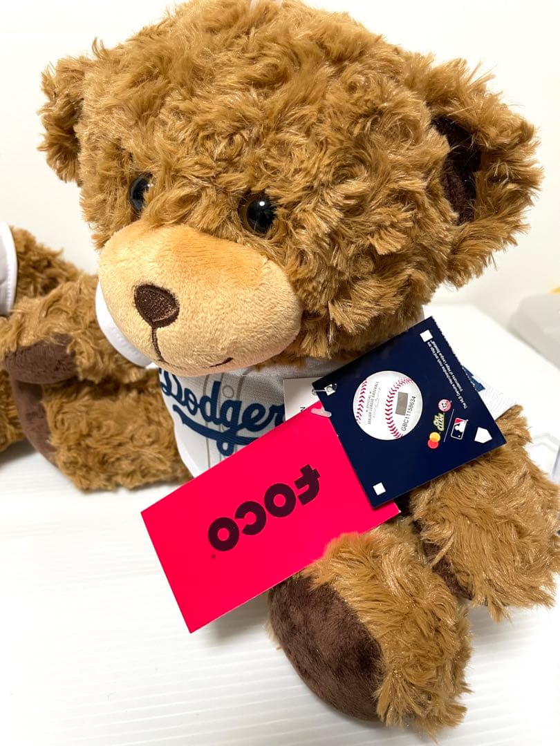 ロサンゼルス・ドジャース テディベアセット