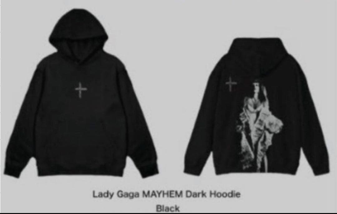 LADY GAGA MAYHEM ポップアップ限定 フーディー 黒M