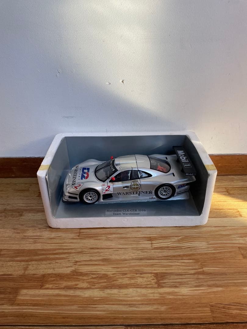 1/18 BENZ メルセデスベンツ CLK GTR 1998 ミニカー