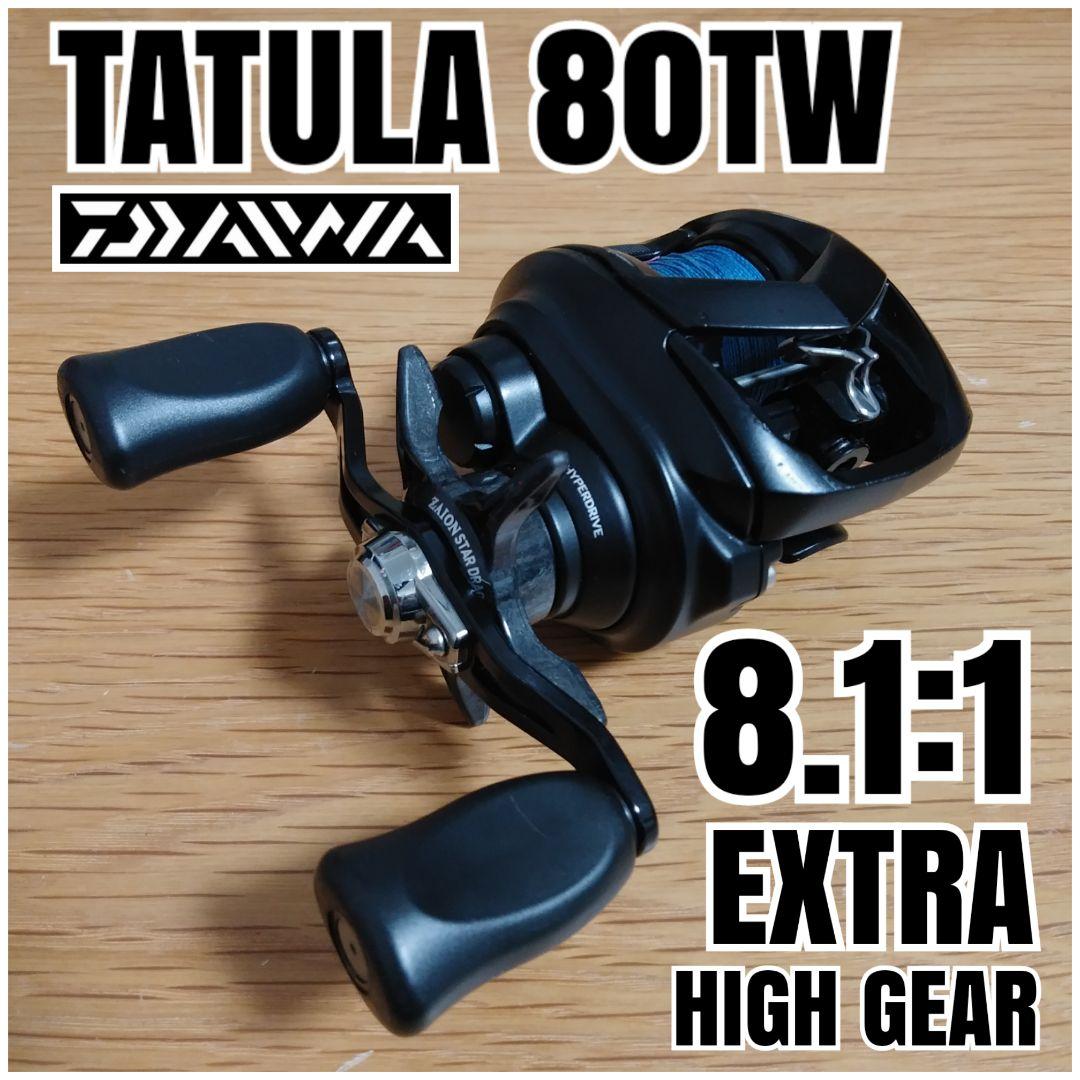 ダイワ TATULA 80TW ベイトリール 8.1:1