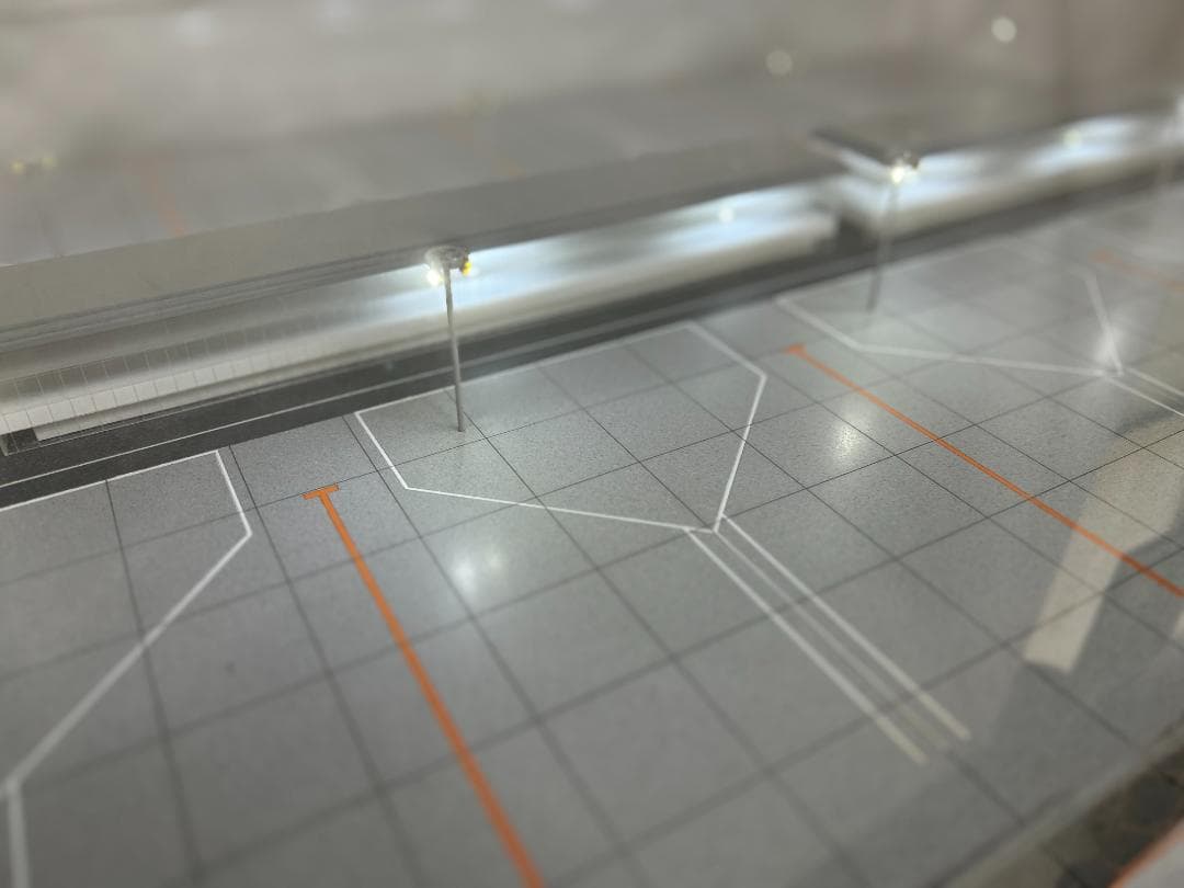 空港ジオラマ模型　DeltaGroove 1514　terminal　1/400