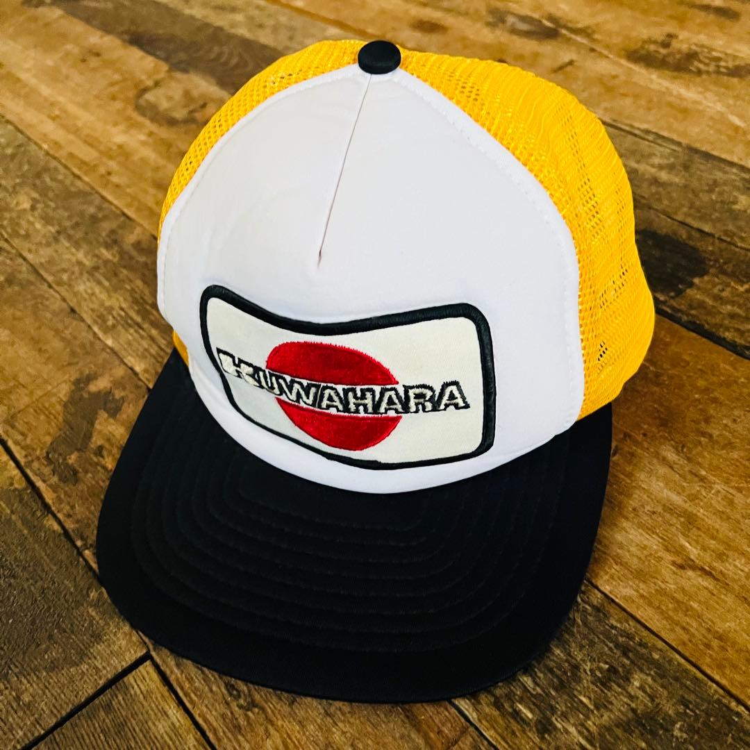 80s KUWAHARA USA トラッカーハット メッシュキャップ ビンテージ