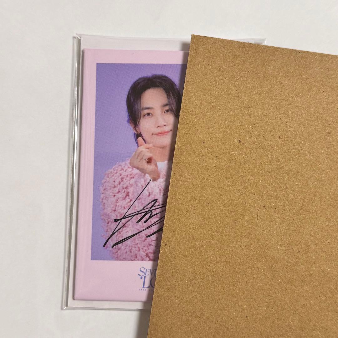 SEVENTEEN セブチ LOVE ジョンハン サイン入り 缶バッジ