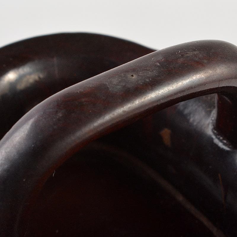 煎茶道具　唐木紫檀製　茶巾入　小物入　M　Ｒ5920