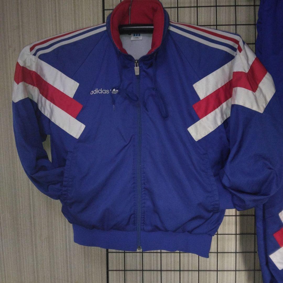 Vintage-adidas ウインドスーツ上下セット:JPサイズ:M