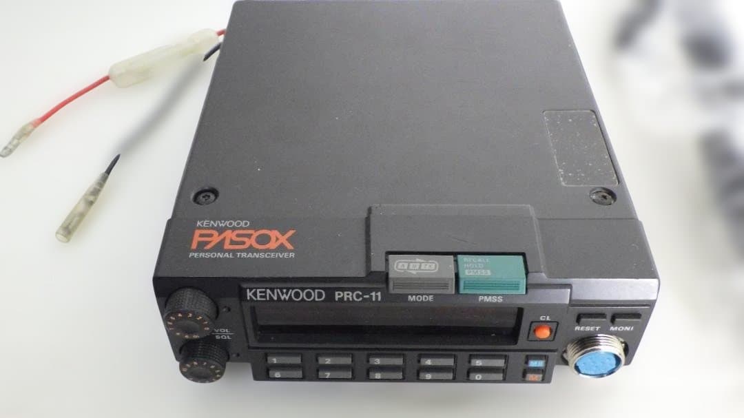 847/新品　未使用　希少　KENWOOD PRC-11 トランシーバー