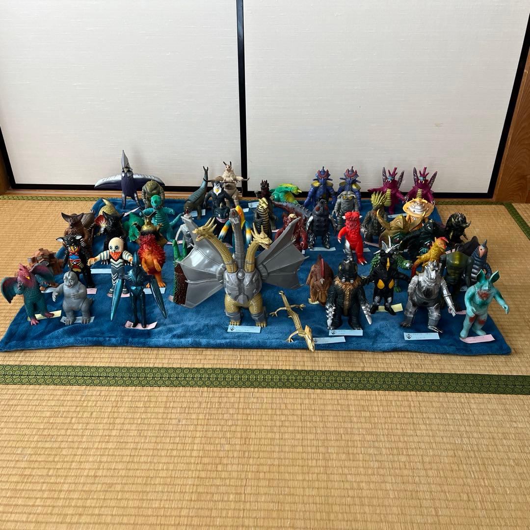 ウルトラマンシリーズ 怪獣　ソフビ　50体以上