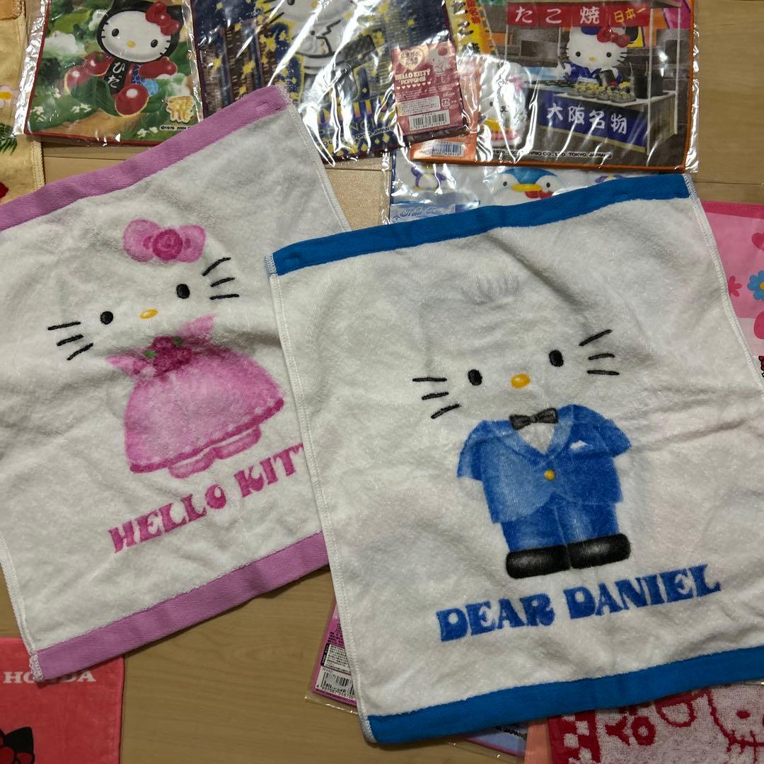 キティ　日焼け　ハワイ　ご当地　六本木　ハンカチ　ウェディング　タオル　未開封