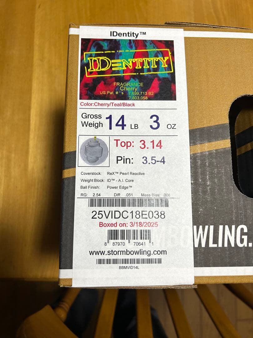 STORM アイデンティティ14ポンド