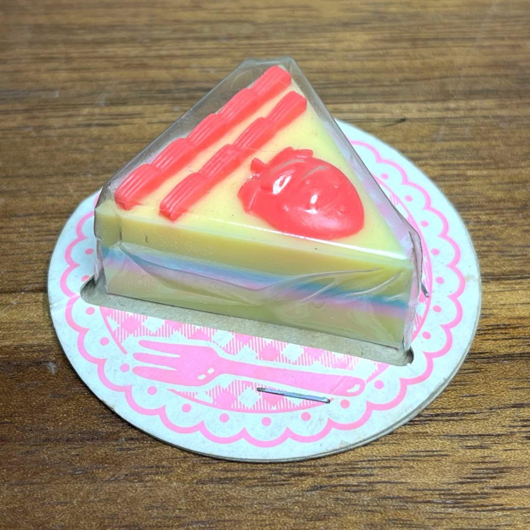 昭和レトロ　クツワ　ショートケーキ 消しゴム 未使用　日本製