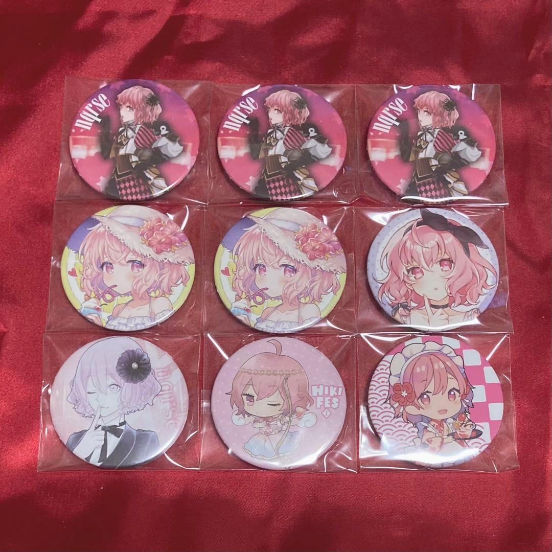 nqrse 缶バッジ セット