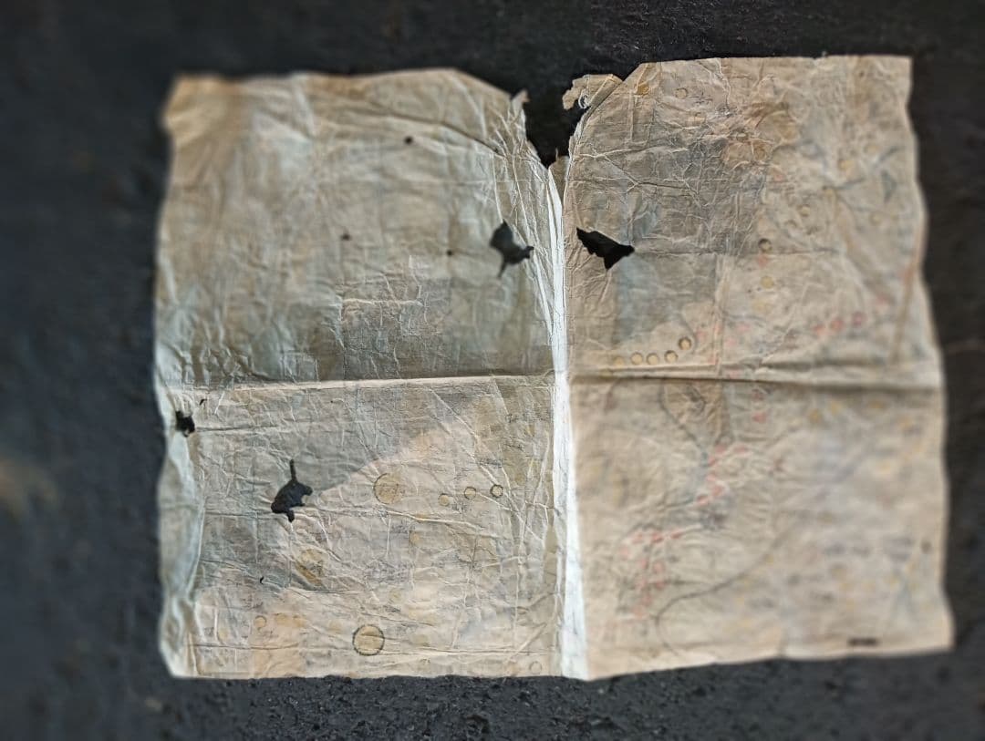 山形・宮城・福島城絵図十城　和紙台紙　肉筆彩色　お城　古地図　手描　仙台　古文書