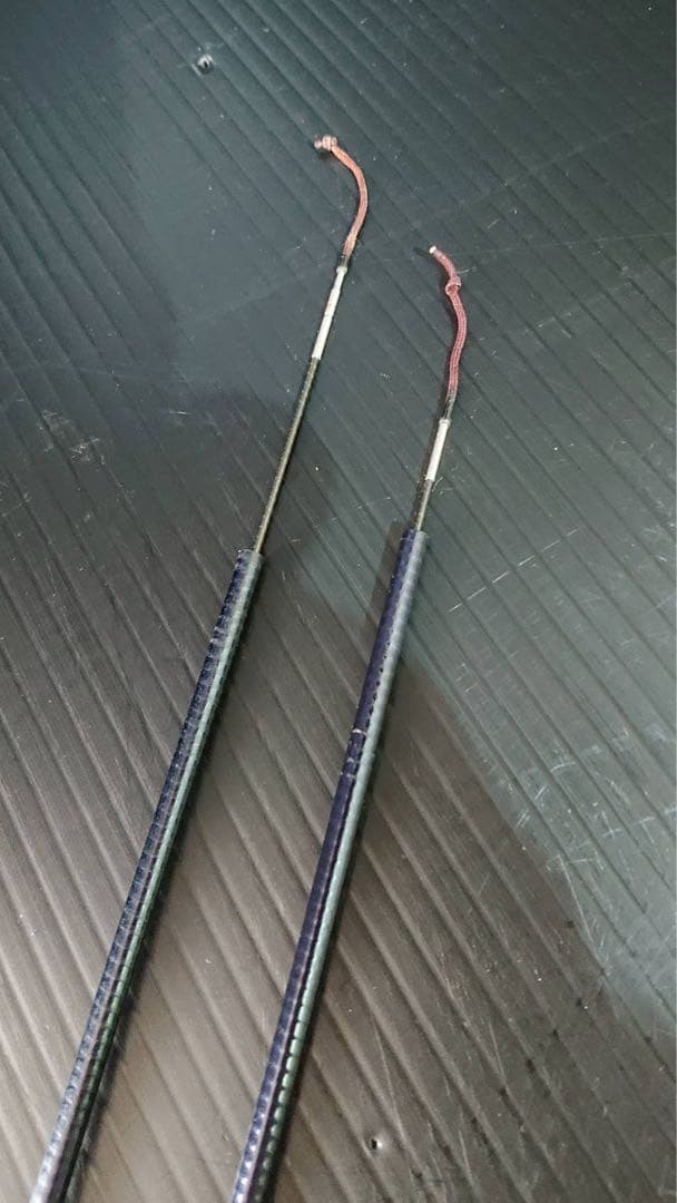 SHIMANO シマノ カーボン　ホリデー　白糸　超硬　21・18 鯉竿　2本