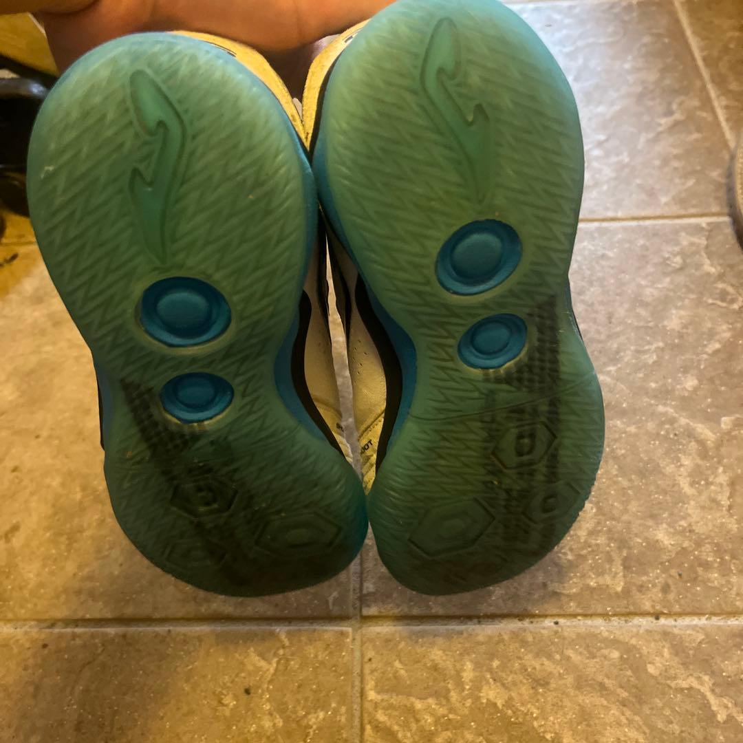 Joma Reactive フットサルシューズ ホワイト/ブルー　25cm