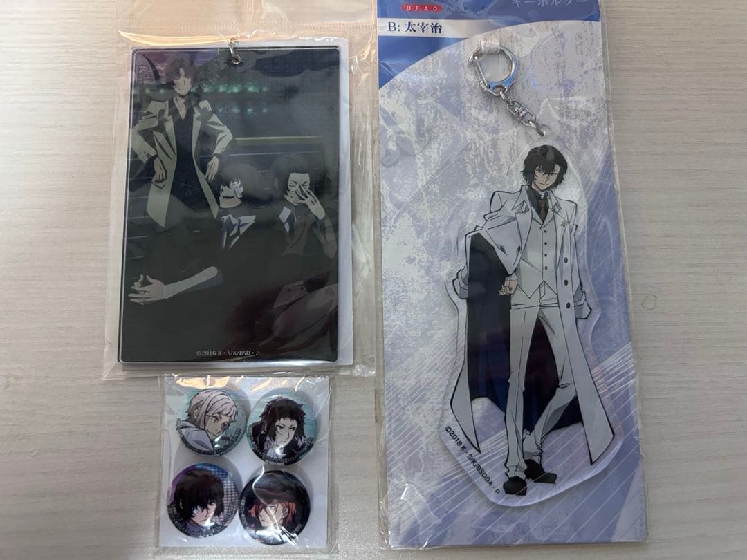文豪ストレイドッグス限定版グッズセット！アクリルキーホルダーセット 3個