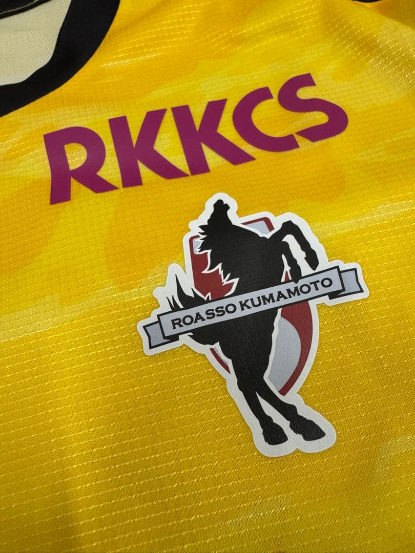 ロアッソ熊本GKユニフォーム黄色長袖