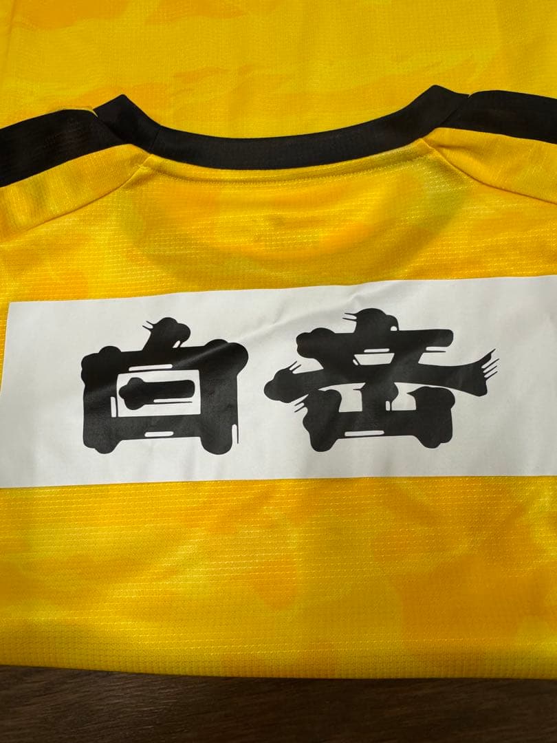 ロアッソ熊本GKユニフォーム黄色長袖