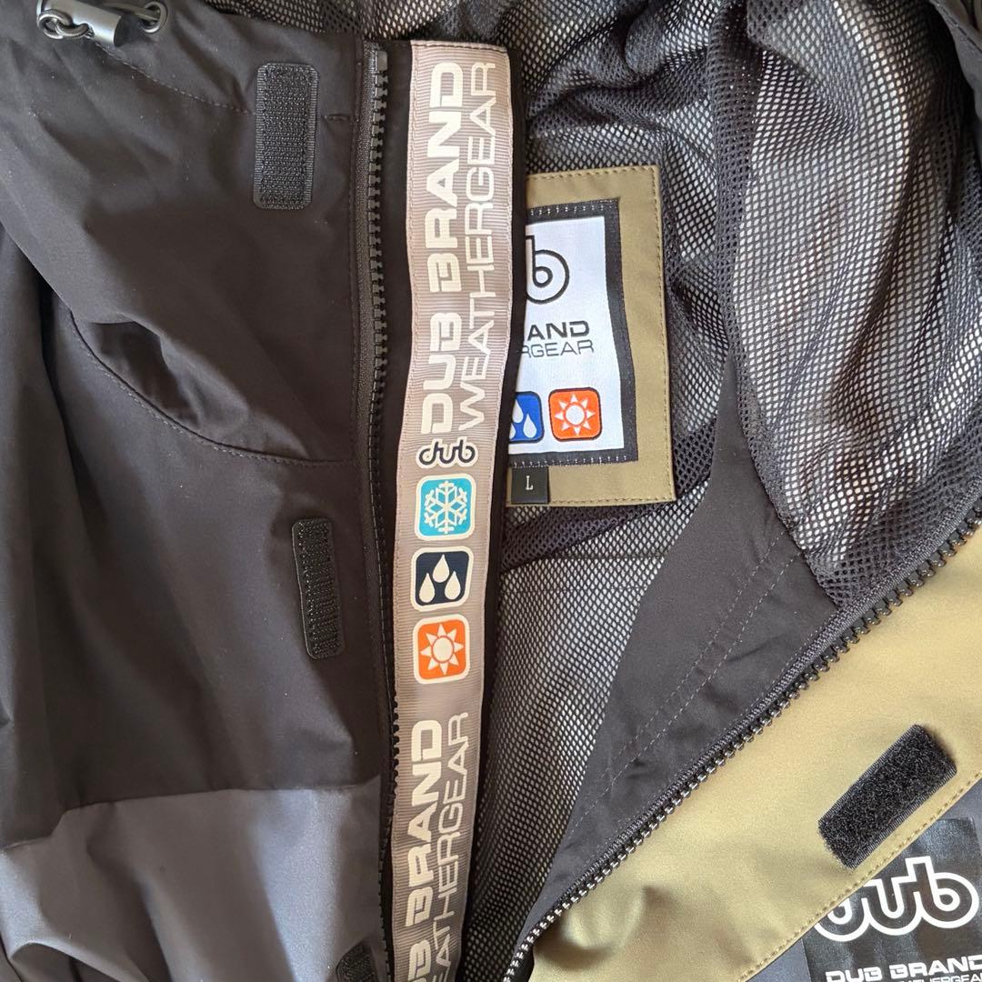 DUB BRAND スノーボードウェア　上　Lサイズ