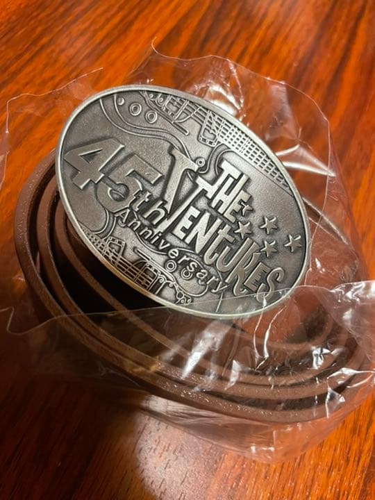 ベンチャーズ　45周年記念　革製ベルト