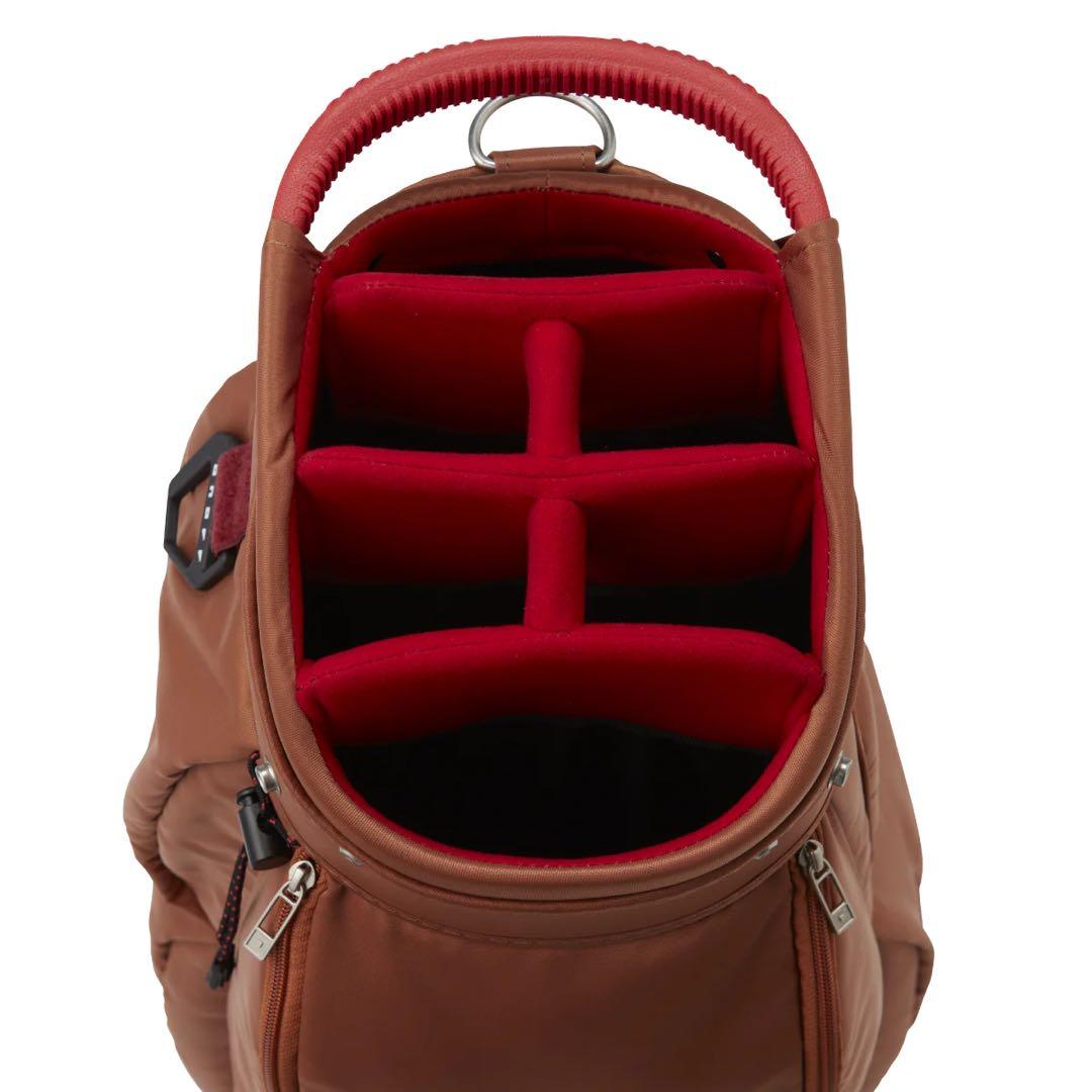 【新品】オノフ　キャディバッグ　テラコッタ　Caddie Bag OB0424