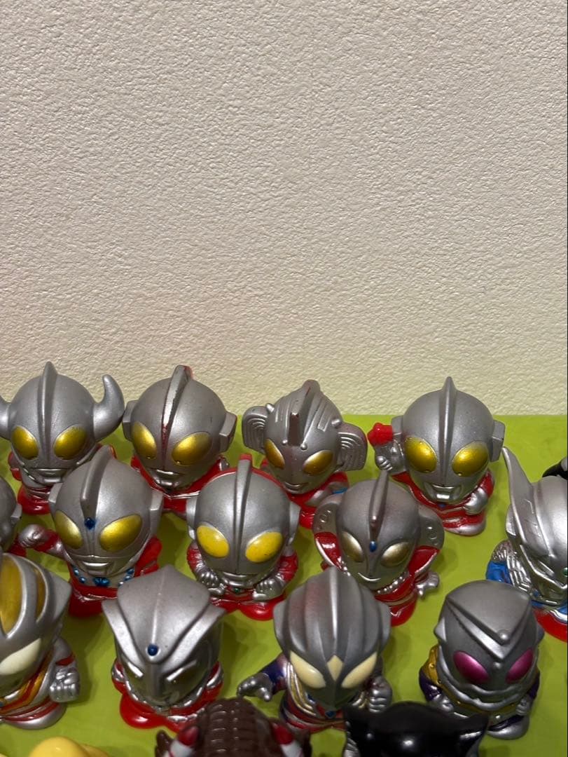 ウルトラマン　ソフビ　希少　レトロ　指人形