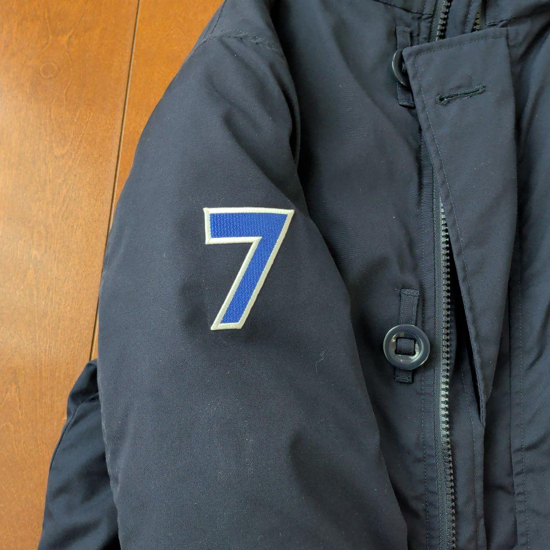 Bロゴ フード付き黒コート 横浜ベイスターズ