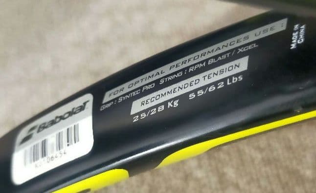 バボラ アエロプロドライブ 2013年モデル　G2 テニスラケット