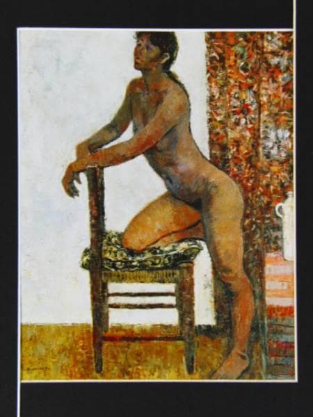 秋元 清弘、裸婦３、希少画集・額装画、 新品高級額装付