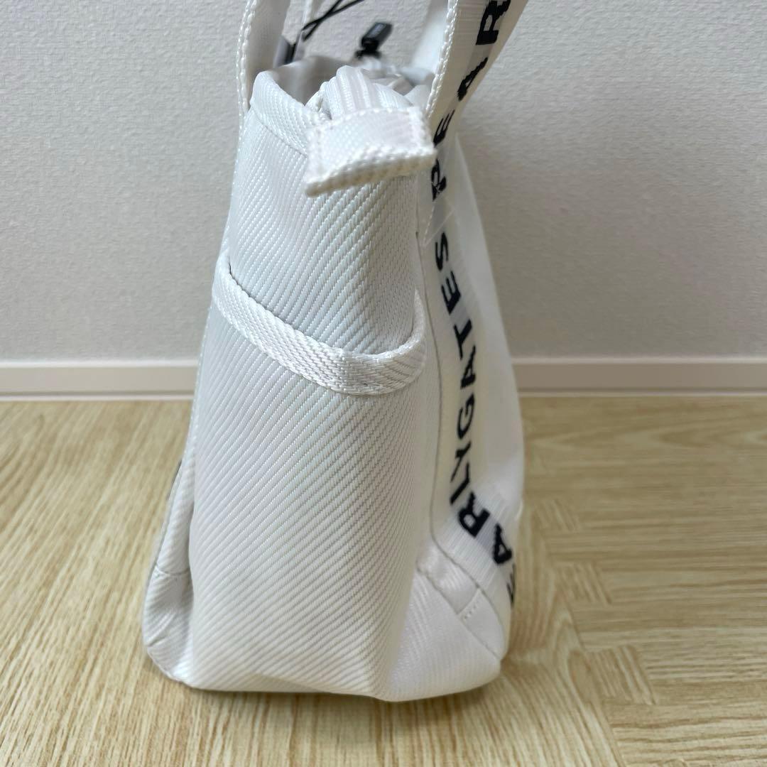 新品未使用　パーリーゲイツ　カートバッグ　ラウンドバッグ　ゴルフバッグ　ホワイト