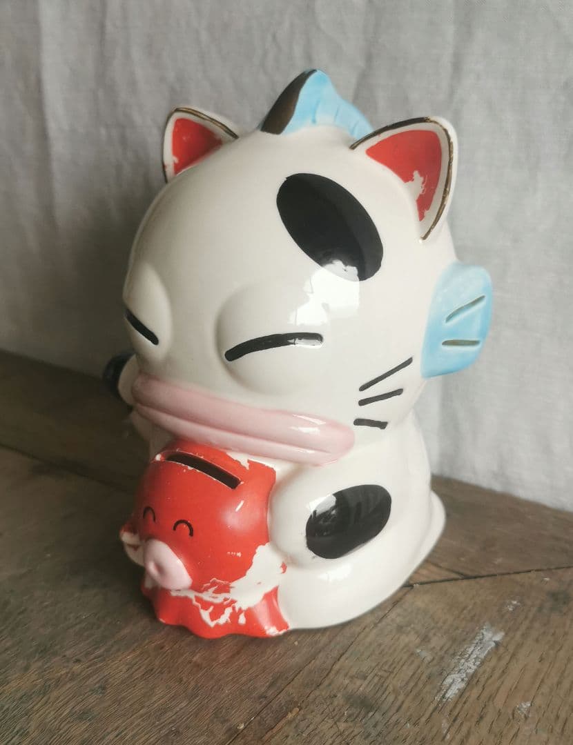 希少レア☆ハンギョドン　貯金箱　陶器
