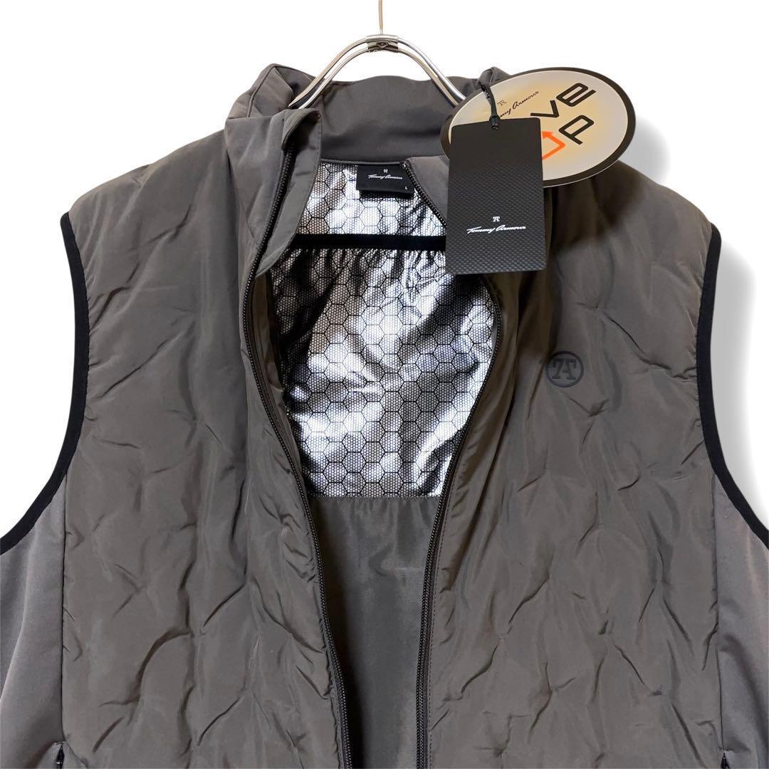 [新品] トミーアーマー MOVE UP II フルジップベスト L カモカーキ