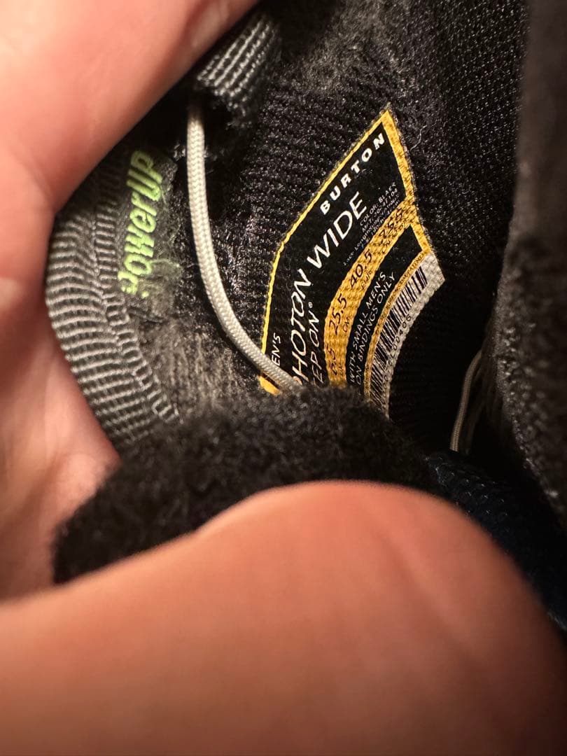 スノーボード burton photon wide 25.5cm step on