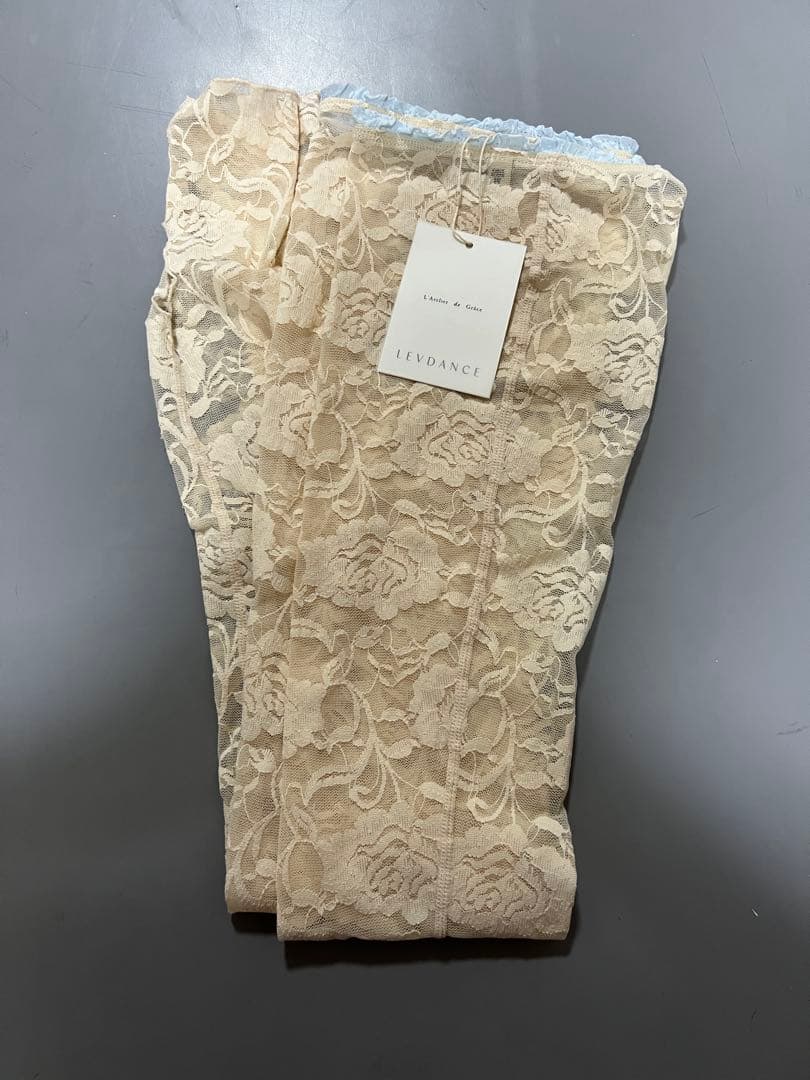 levdance ストレッチレース レッグウォーマー