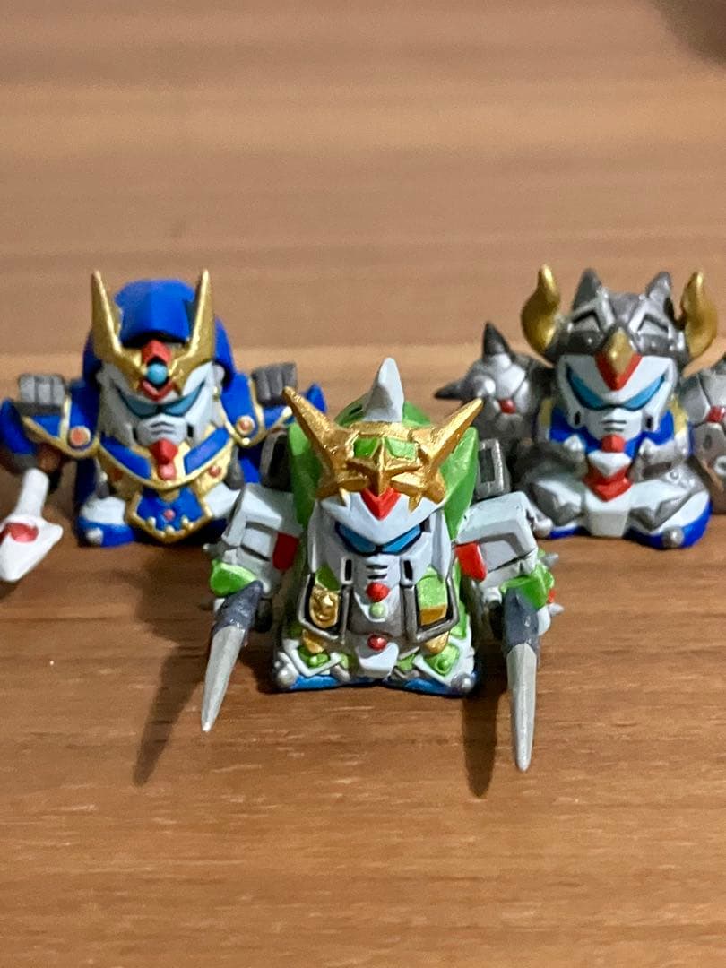 ガン消し　リペイント　円卓の騎士➕ギガサラマンダー 計14体