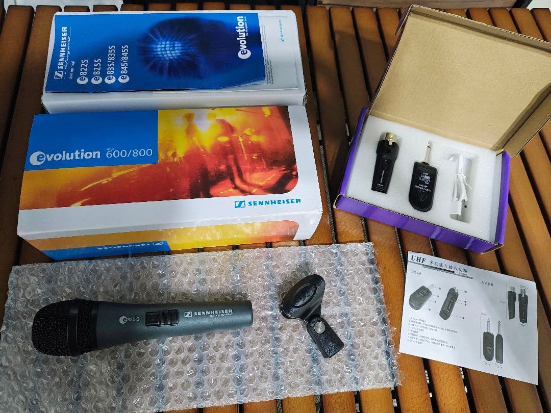 SENNHEISERマイク　ワイヤレスマイクトランスミッター