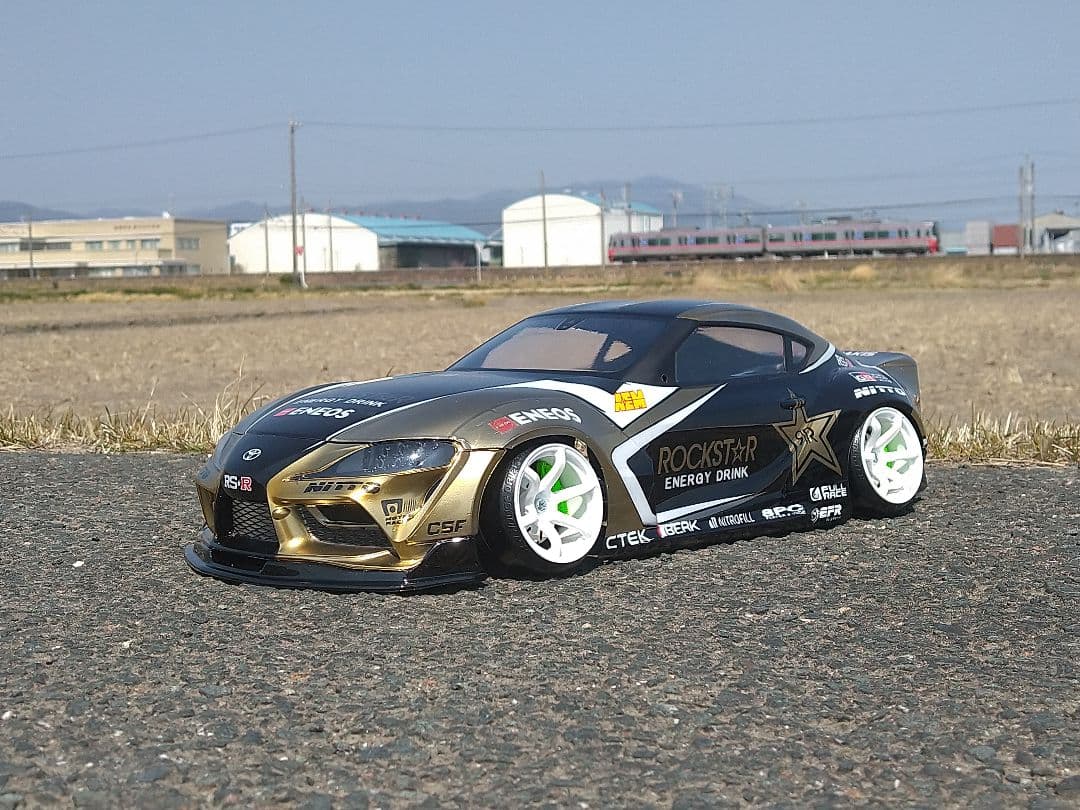 アディクション　A90スープラ　ハイグレード　製作済ラジコンボディ