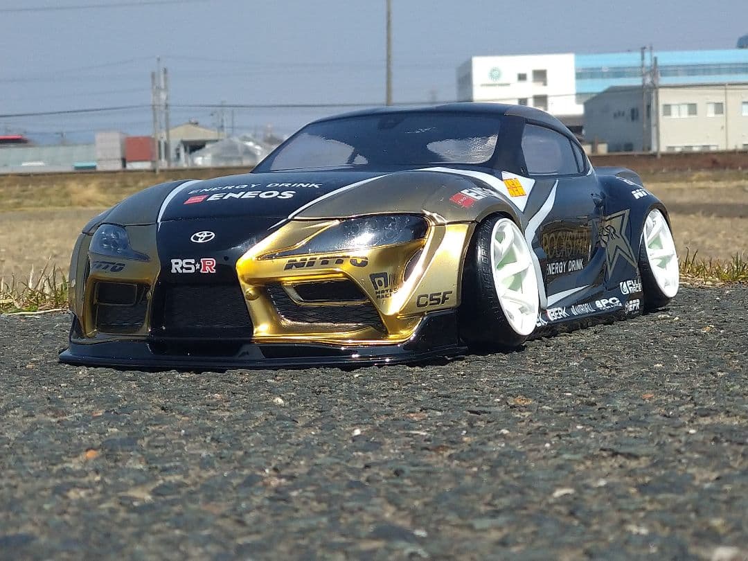 アディクション　A90スープラ　ハイグレード　製作済ラジコンボディ