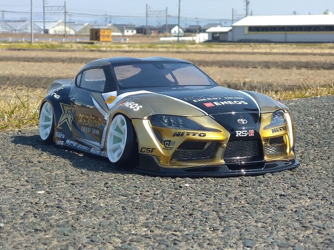 アディクション　A90スープラ　ハイグレード　製作済ラジコンボディ