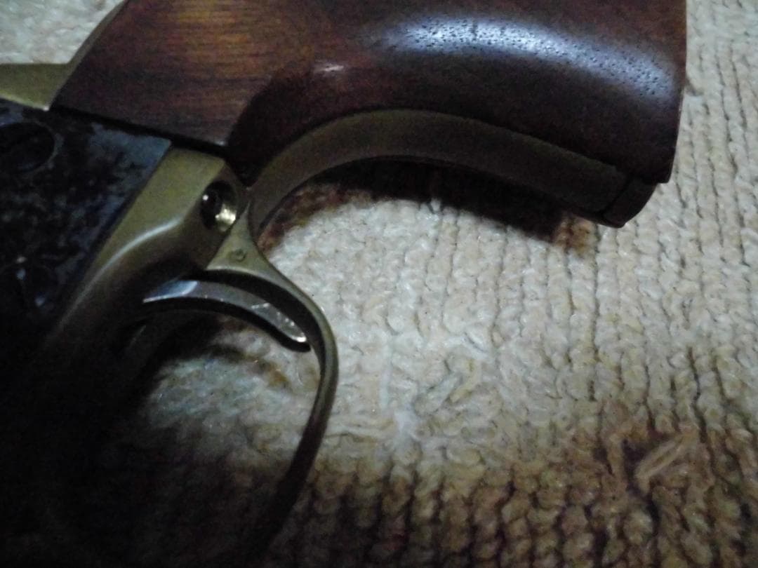 タナカ　SAA　ケースハードゥン　木製グリップ　プラスチック製