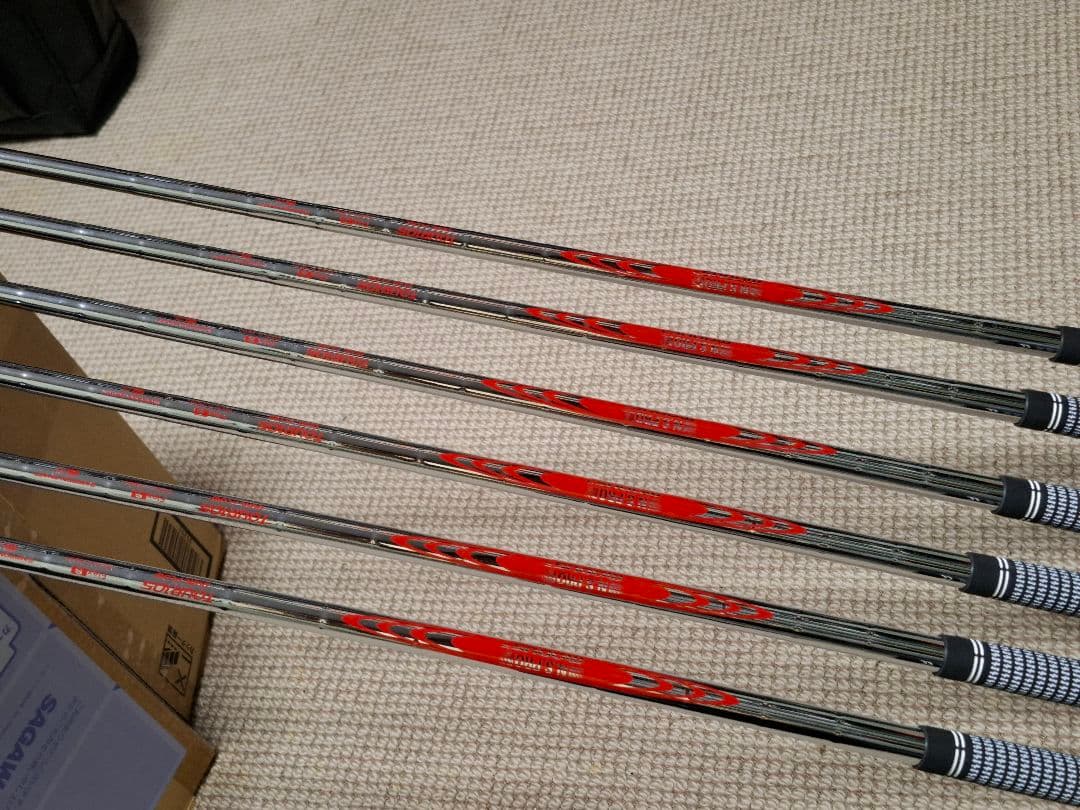 ブリヂストン 258CBP #5-PW 6本 保証書付き 新品同様