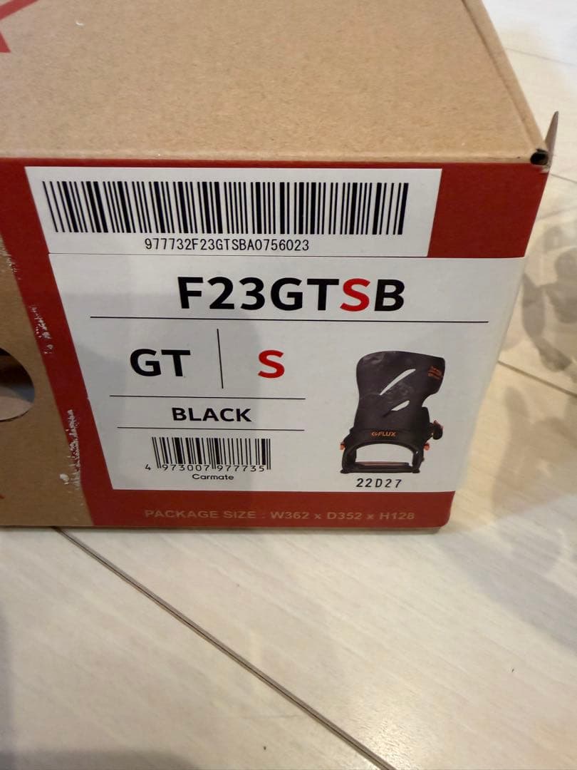 FLUX F23GTSB ビンディング S ブラック