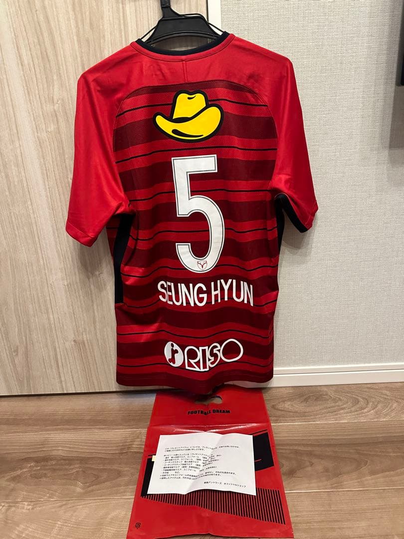 鹿島アントラーズ NIKE選手支給 ユニフォーム チョン・スンヒョン